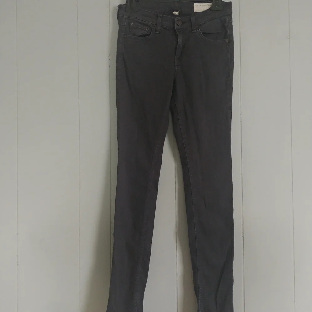 Rag & Bone Womens Size 26 Gray Skinny Jeans